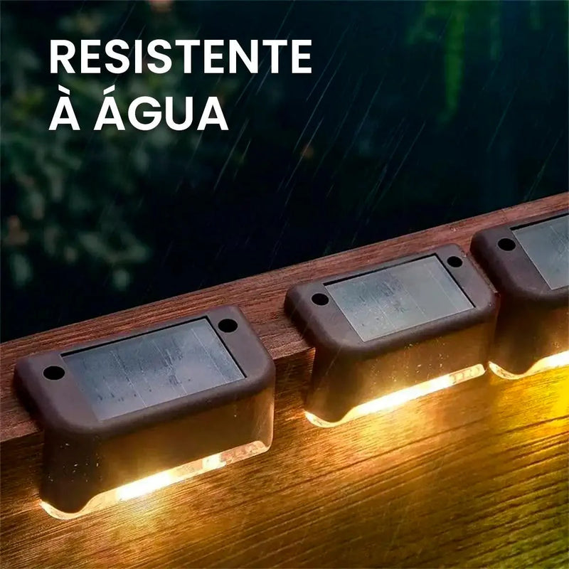 Luminária Led Solar para Áreas Externas Solaris
