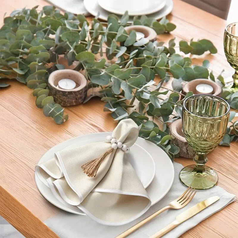 Anéis de Guardanapo Madeira Naturale