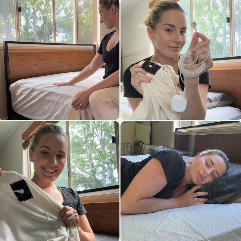 Grounding Bedsheet - Lençol de aterramento