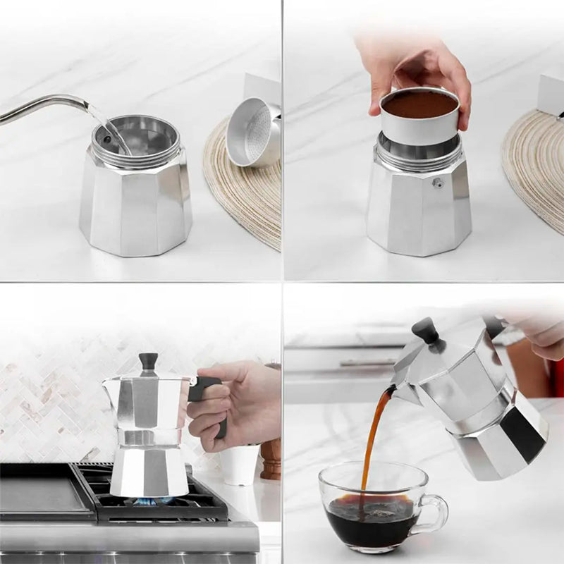 Cafeteira Italiana 6 Xícaras