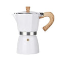 Cafeteira Italiana Moka Alça de Madeira