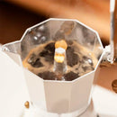 Cafeteira Italiana Moka Alça de Madeira