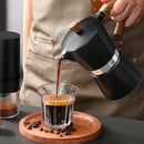 Cafeteira Italiana Moka Alça de Madeira