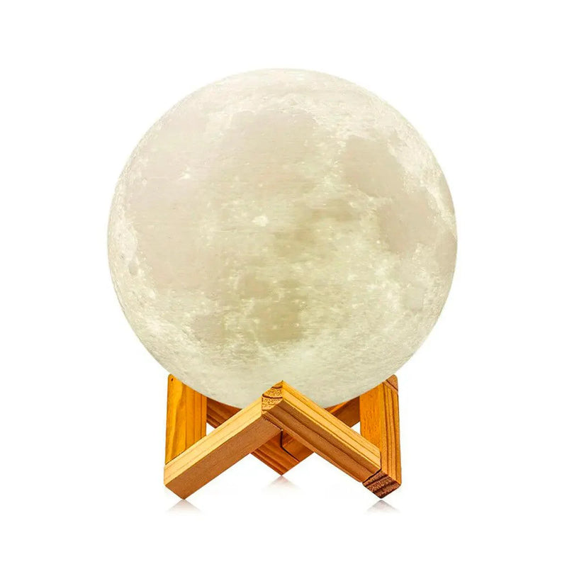 Luminária Lua Cheia 3D
