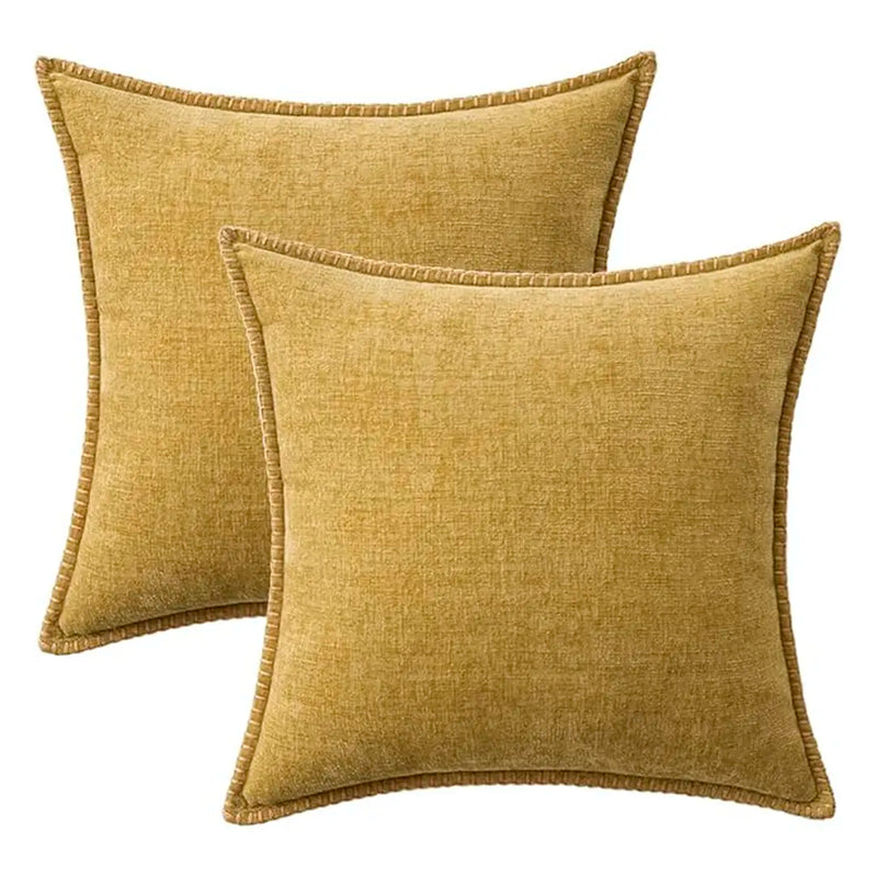 Capa de Almofada Chenille 45x45