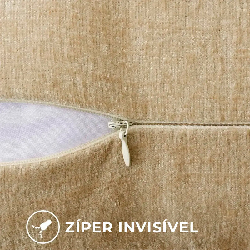 Capa de Almofada Chenille 45x45