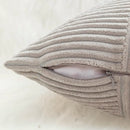 Capa de Almofada Veludo Listrado