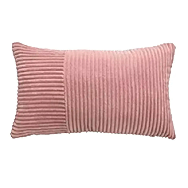 Capa de Almofada Veludo Listrado