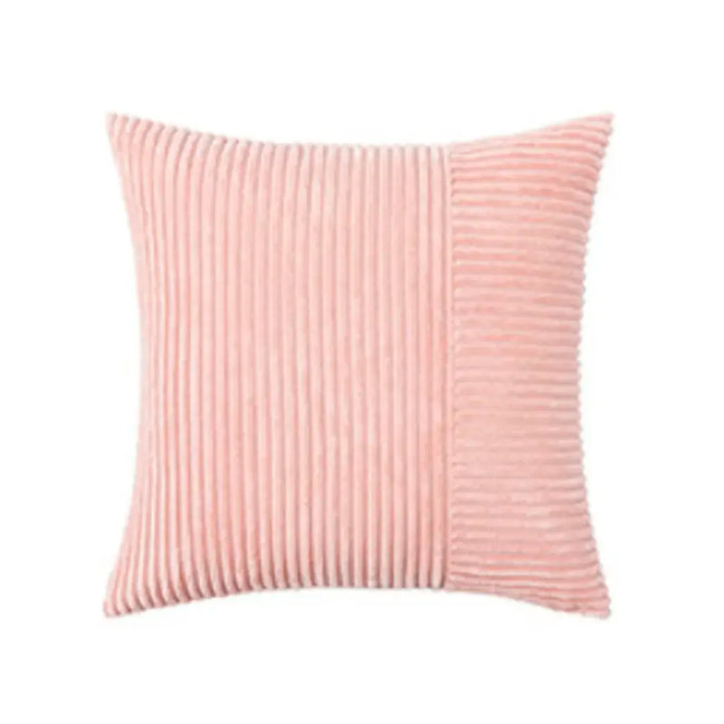 Capa de Almofada Veludo Listrado