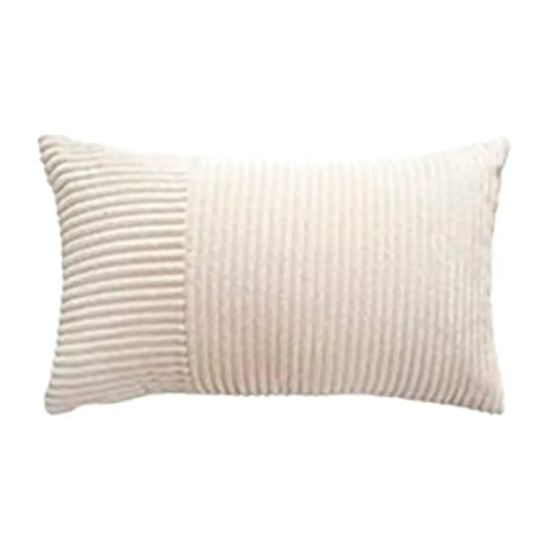 Capa de Almofada Veludo Listrado
