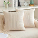 Capa de Almofada Veludo Listrado