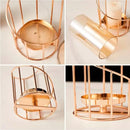 Castiçal de Vidro Decorativo Lumiere