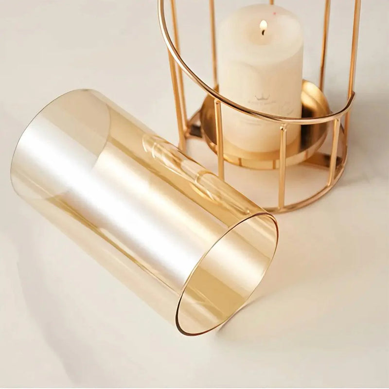 Castiçal de Vidro Decorativo Lumiere