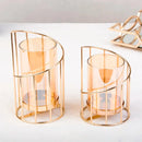 Castiçal de Vidro Decorativo Lumiere