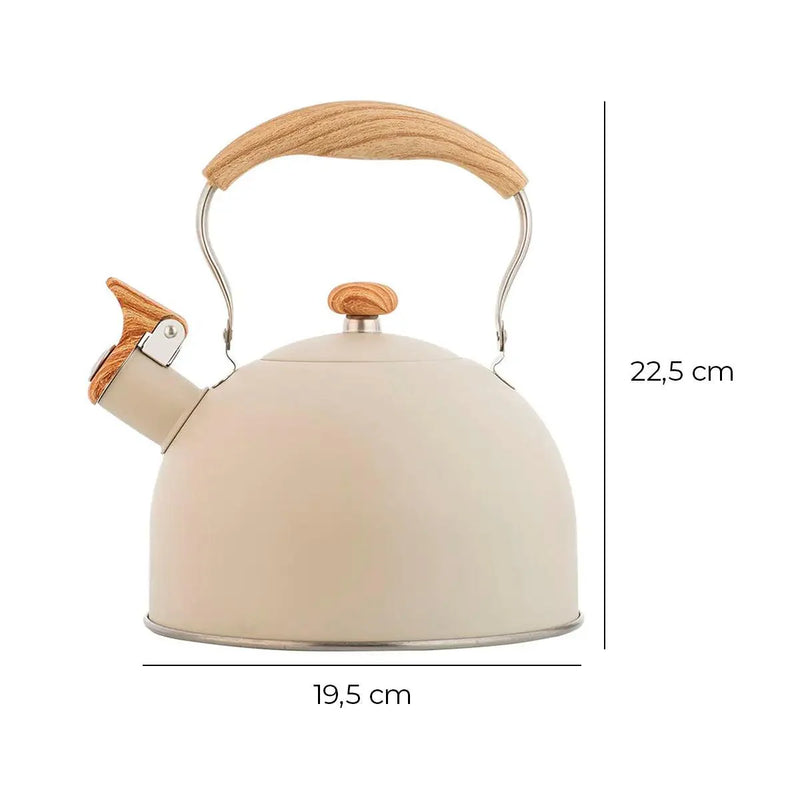 Chaleira com Apito Inox