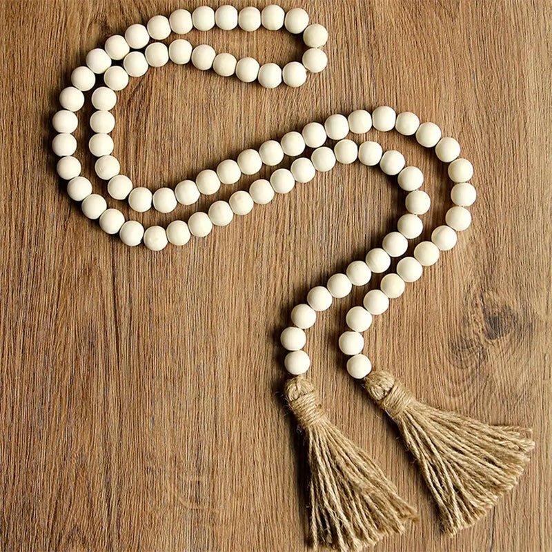 Colar de Mesa Decorativo Madeira