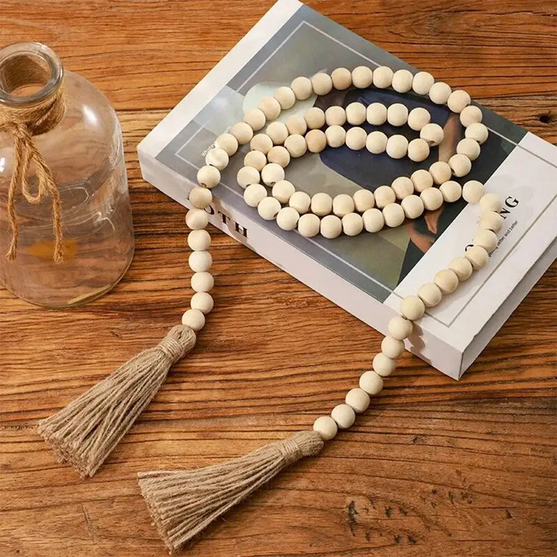 Colar de Mesa Decorativo Madeira