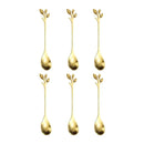 Colher de Chá em Aço Inox Decorada