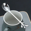 Colher de Chá em Aço Inox Decorada