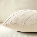 Conjunto de Capas de Almofada em Veludo Geométrico