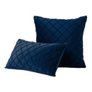 Conjunto de Capas de Almofada em Veludo Geométrico