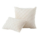 Conjunto de Capas de Almofada em Veludo Geométrico