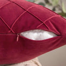 Conjunto de Capas de Almofada em Veludo Geométrico