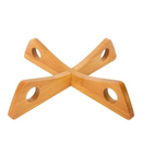 Descanso de Panela de Bambu Natural