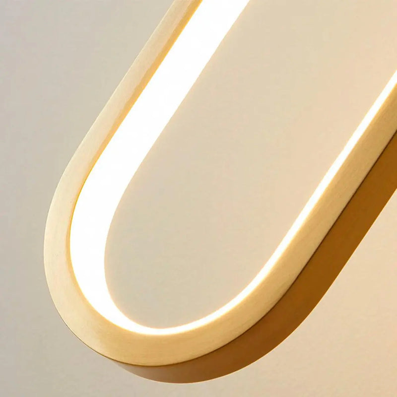 Luminária Pendente Oval Minimal