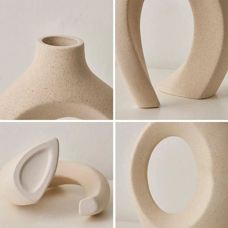 Vasos Cerâmica Estilo Nórdico