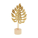 Escultura Decorativa Dourada Sienna