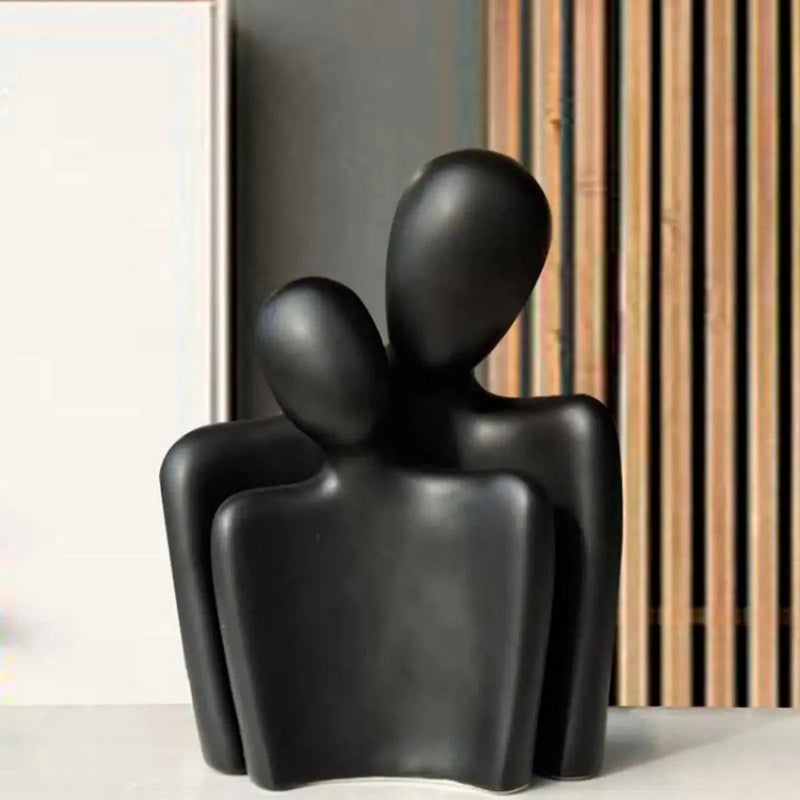 Esculturas Decorativas em Resina Amantes Nórdicos