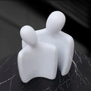 Esculturas Decorativas em Resina Amantes Nórdicos