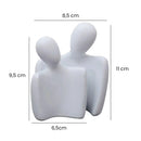 Esculturas Decorativas em Resina Amantes Nórdicos