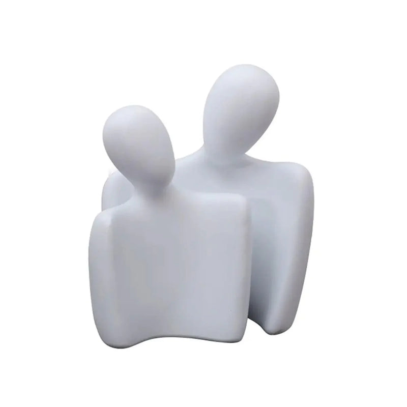 Esculturas Decorativas em Resina Amantes Nórdicos