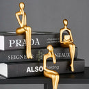 Esculturas Modernas em Resina Tríade Abstrata