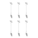 Garfo de Sobremesa em Aço Inox Decorado