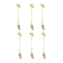 Garfo de Sobremesa em Aço Inox Decorado