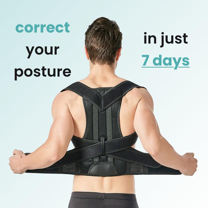 Corrective back brace