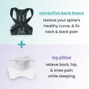 Corrective back brace
