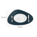 Jogo Americano Dupla Face com Porta Copos - 4 lugares