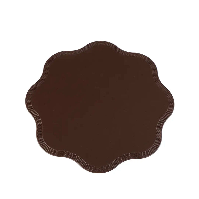 Jogo Americano Redondo de Couro Premium