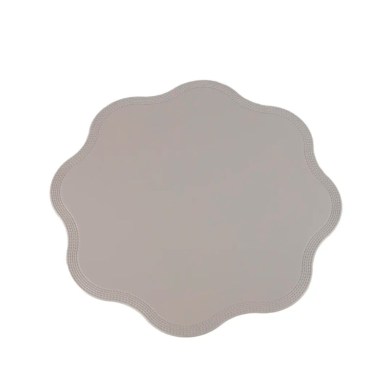 Jogo Americano Redondo de Couro Premium