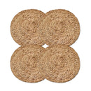 Jogo Americano Redondo de Rattan Natural