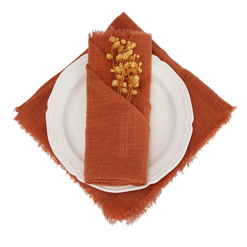 Jogo de Guardanapos de Algodão para Mesa Posta
