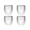 Jogo de Copos para Café Parede Dupla