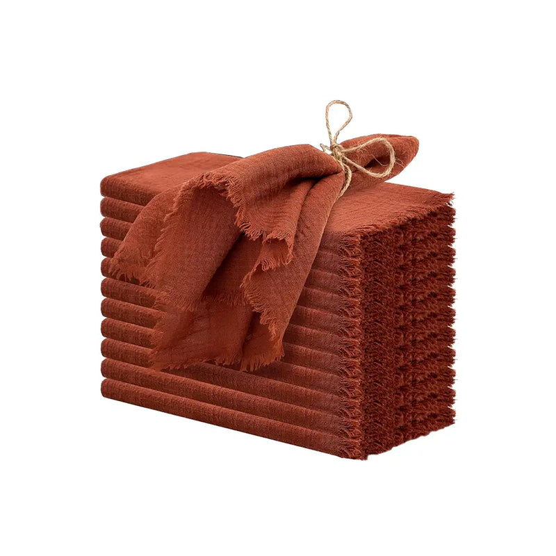 Jogo de Guardanapos de Algodão para Mesa Posta