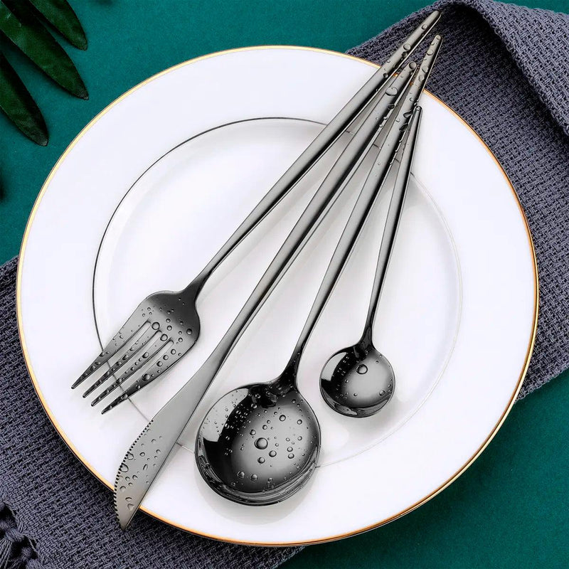 Jogo de Talheres Inox 24 peças