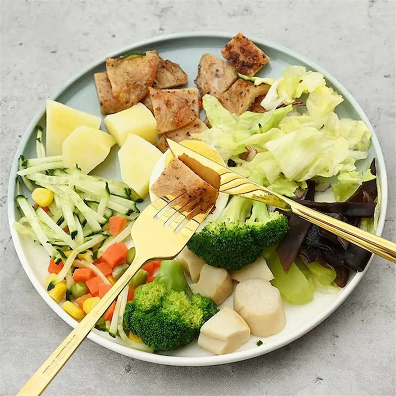 Jogo de Talheres Inox 24 peças