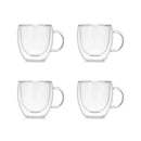 Jogo de Xícaras para Café Parede Dupla